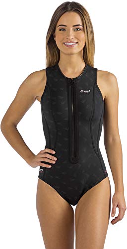 Cressi Termico - Traje de baño para mujer, color negro / rosa, S