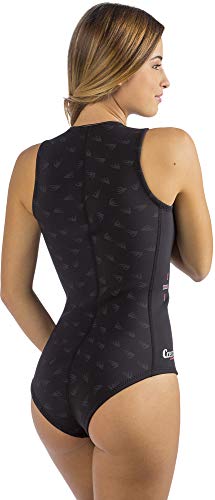 Cressi Termico - Traje de baño para mujer, color negro / rosa, S