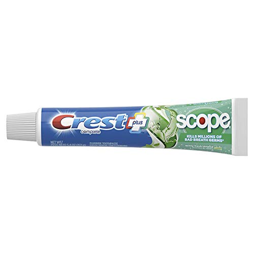 Crest Complete Whitening + Scope Toothpaste, Minty Fresh, 6.2 oz Triple pack