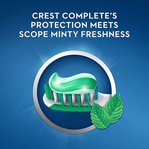 Crest Complete Whitening + Scope Toothpaste, Minty Fresh, 6.2 oz Triple pack