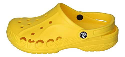 Crocs Baya Clog, Zuecos Unisex Adulto, Amarillo Lemon, 38/39 EU