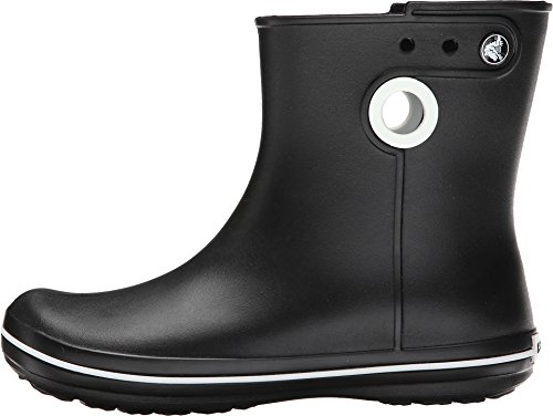 Crocs Jaunt Shorty Boot Mujer Botas De Agua, Negro (Black), 37/38 EU