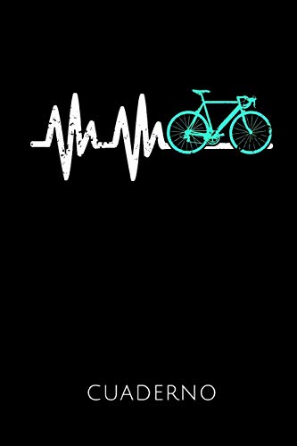 CUADERNO: Idea de regalo para ciclistas y aficionados a la bicicleta de carreras | Cuaderno con 110 páginas rayadas | Formato 6x9 DIN A5 | Tapa blanda ... autor para ver más diseños sobre este tema