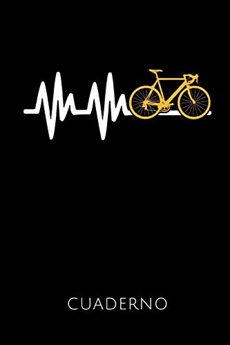 CUADERNO: Idea de regalo para ciclistas y aficionados a la bicicleta de carreras | Cuaderno con 110 páginas rayadas | Formato 6x9 DIN A5 | Tapa blanda ... autor para ver más diseños sobre este tema