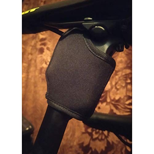 Cuasting Funda de tija de sillín Suntour Suspensión Tija Negro Funda Protectora para Suntour NCX Tija de sillín Dedo Guard