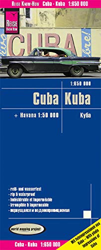 Cuba, mapa impermeable de carreteras. Escala 1:650.000 impermeable. Reise Know-How.: reiß- und wasserfest (world mapping project)