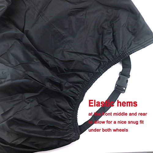 Cubierta de Bicicleta Impermeable Portátil Ligero para Exterior Interior de Almacenamiento 3 Bicicletas FUCNEN Heavy Duty Funda para Bicicleta Anti Polvo Lluvia Nieve Viento UV Protección