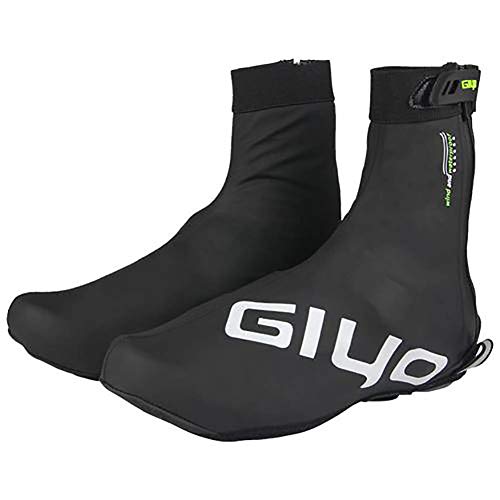 Cubierta de Zapatos, cubrebotas para Montar en Bicicleta Cubierta Cálida Protector Impermeable para Lluvia Cubrebotas, Forro de Lana Térmica Cálida, Pieza Reflectante Segura en el Talón Trasero