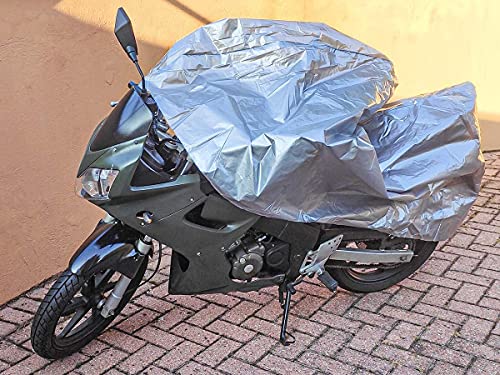 Cubierta Impermeable de la Motocicleta para Exterior, Resistente al Agua Polvo Lluvia Viento excrementos de Aves, para Scooter de Motocicleta Scooter Scooter (Grande 230X130cm)