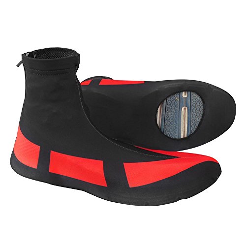 Cubrezapatillas de Ciclismo 1 par Cubiertas de Calzado Elásticas Impermeable y a Prueba de Viento Accesorios de Ciclismo para Actividades al Aire Libre(3XL)