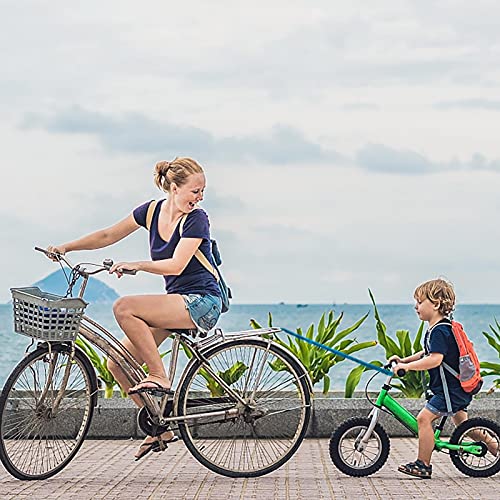 Cuerda De Remolque Elástica Para MTB, Cuerda De Nailon, Bloqueo Seguro, Resistente, Elástico Hasta 10 Pies, Se Adapta A Cualquier Bicicleta Para Niños, Adultos, Escaladas, Paseos Familiares Coloridos