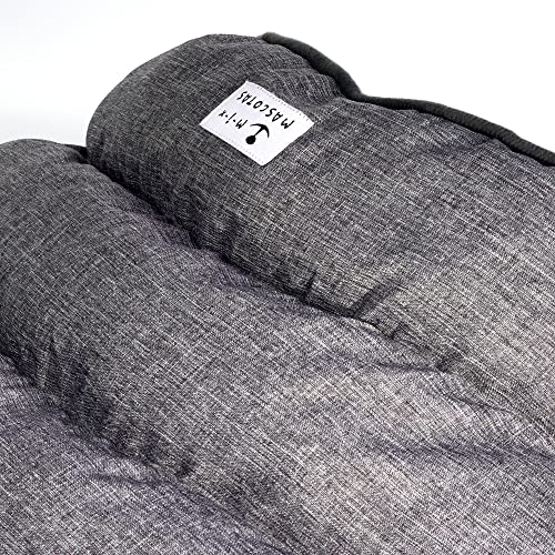 Cueva Gato Cama Gato Carpa para Gatos Saco de Dormir para Mascotas Saco Manta Colchoneta Gatos Perros Nido Cueva Casa (Gris)