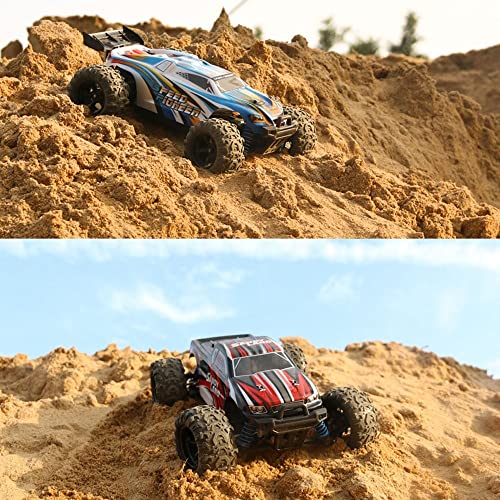 CUIGANGZ Coche de Control Remoto Todoterreno Bigfoot a Escala 1/18, Coche RC de Escalada 4x4 Todo Terreno inalámbrico de 2,4G, vehículo eléctrico 4WD Drift RC, Regalos para niños y Adultos