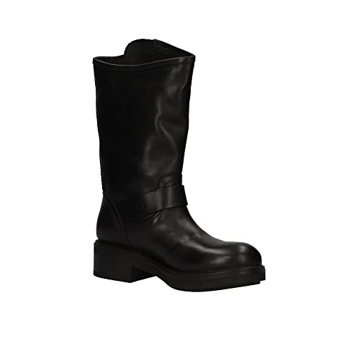 Cult CLW335000 - Botas Texani/Biker para mujer, Negro , 36 EU