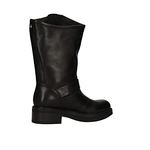 Cult CLW335000 - Botas Texani/Biker para mujer, Negro , 36 EU