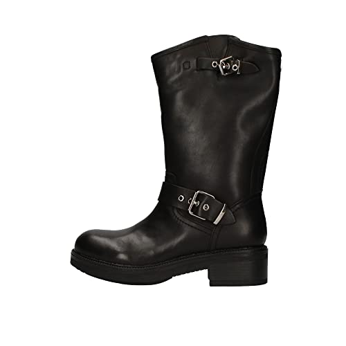 Cult CLW335000 - Botas Texani/Biker para mujer, Negro , 36 EU