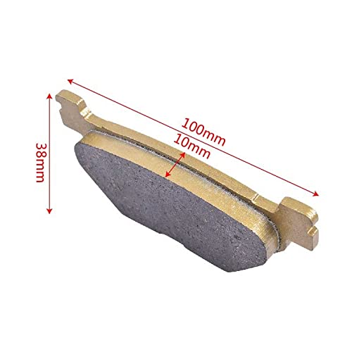 CXHDL Pastillas de Freno Trasero de la Motocicleta/Apto for Yamaha XTZ 1200 XT 1200 Z ZE/Apto for Super Tenere Raid Ed FJR 1300 ABS como Ae 2001-2016 2017 2018 2019