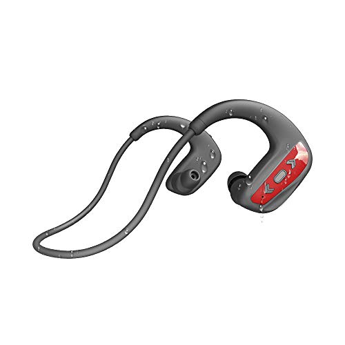 CYBORIS Auriculares Natacion Auriculares Inalambricos Bluetooth IPX8 Impermeables, Reproductor MP3 16GB & Reducción de Ruido, Auriculares Deportivos con Estéreo HiFi para Correr, Ciclismo, Gimnasio