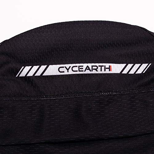 CYCEARTH Ciclismo Pañuelo De Rocío Rag Hombres Cráneo Tapas Capucha Cool Head Bandana Sombrero Envoltura Doo Rag Verano, Negro, Talla única