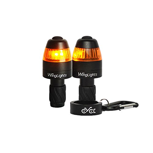 CYCL WingLights mag V3 - Intermitentes para Bicis (Negro)