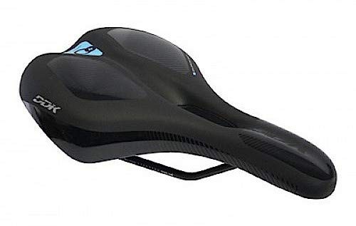 Cycle Tech Comfort Plus Ergo Sportmen - Sillín (170 mm), Color Negro