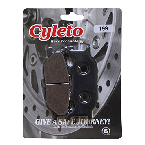 Cyleto Pastillas de freno delanteras y traseras para YAMAHA XP500 XP 500 T-Max Tmax 500 2004-2008 MT-03 660cc 2006-2012 XV 1100 Virago 1999 XVS 1100 Dragstar 1999-2004