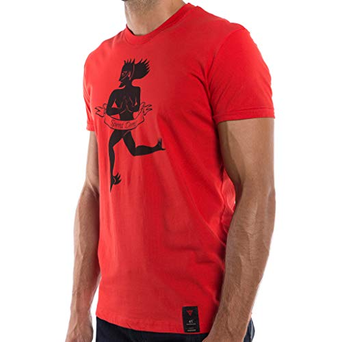 Dainese 1896753_002_S Camiseta para Adultos, Rojo, Talla S