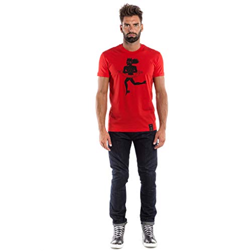 Dainese 1896753_002_S Camiseta para Adultos, Rojo, Talla S