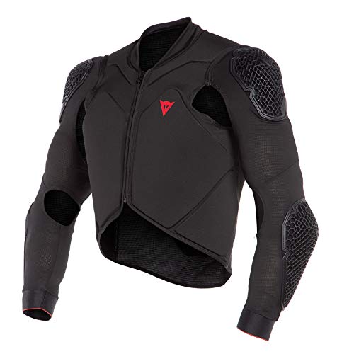 Dainese Rhyolite Safety Jacket Lite Chaqueta de protección MTB, Unisex-Adult, Negro, M