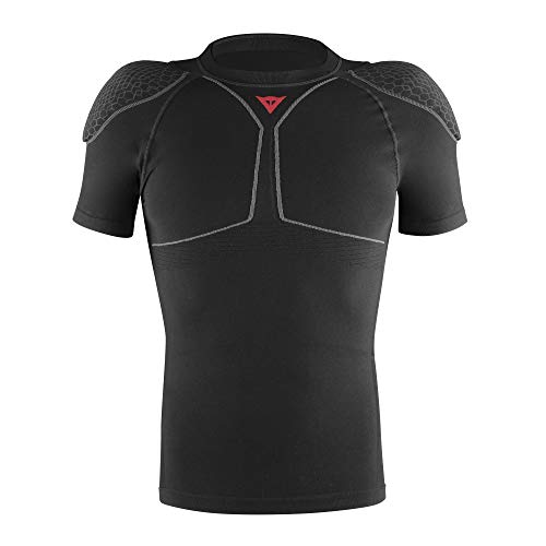 Dainese Trailknit Pro Armor tee Camiseta de MTB, Hombre, Negro, XS/S