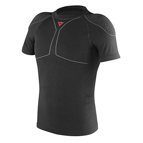 Dainese Trailknit Pro Armor tee Camiseta de MTB, Hombre, Negro, XS/S