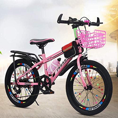 Dalovy Bicicleta para Niños, Bicicletas Bicicleta Niño / 18 Pulgadas / 20 Pulgadas / 22 Pulgadas Niño Niña Bicicleta Estudiante Viaje Bicicleta Velocidad Variable Personalización Bicicleta 5~15 Años