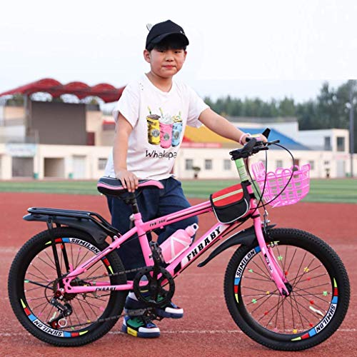 Dalovy Bicicleta para Niños, Bicicletas Bicicleta Niño / 18 Pulgadas / 20 Pulgadas / 22 Pulgadas Niño Niña Bicicleta Estudiante Viaje Bicicleta Velocidad Variable Personalización Bicicleta 5~15 Años