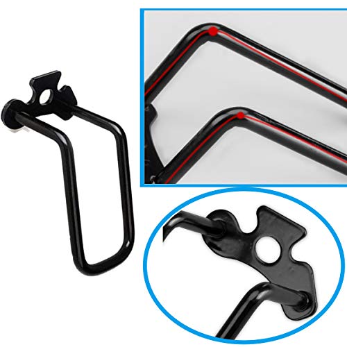 dancepandas Desviador Trasero Bicicleta 6PCS Desviador Cadena Protector de Cadena de Bici Negro Accesorios de Ciclismo al Aire Libre para Ciclismo