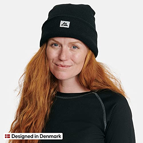 DANISH ENDURANCE Gorro de Punto Poliéster 100% Reciclado (Negro)