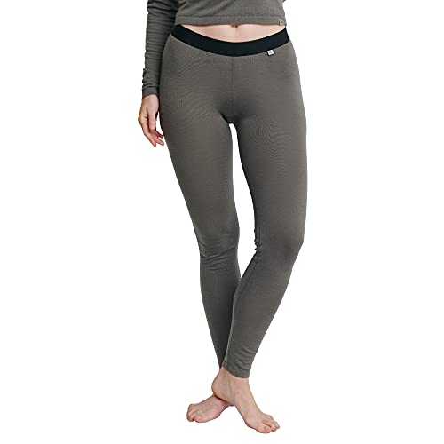 DANISH ENDURANCE Women's Merino Tights XL Grey 1-Pack