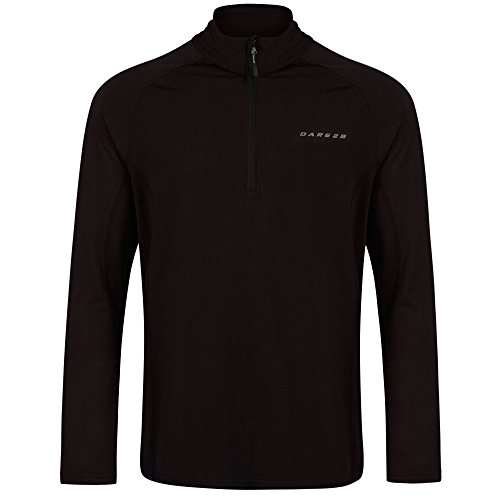 Dare 2b Fuseline Iii Str - Capa media elástica para hombre, color negro, 2XL