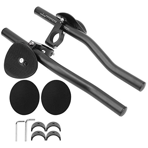 DAUERHAFT Ciclismo Bicicleta TT Bars Bike Rest Manillar Set Fácil de Instalar, para Bicicletas de Carretera, Bicicletas de montaña, triatlones, Bicicletas de Turismo de Larga Distancia