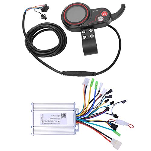 DAUERHAFT Controlador automático de Bicicleta eléctrica Sleep LH100 LCD y Palanca de Cambios con el Pulgar