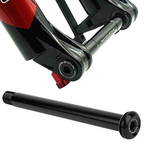 DAUERHAFT Mantenimiento de Bicicleta Negro de Eje de Horquilla Delantera de Bicicleta Resistente de Alta Resistencia, para Fox SC32 34 36 Series