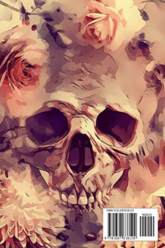 Day Of The Dead Sugar Skull: 30-Day Praying For Ancestors Friends Family / Dia De Los Muertos | Flowers Skull Print