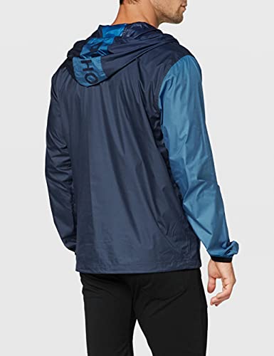 DC Shoes Dagup Block - Chaqueta Corta-Viento Resistente Al Agua Para Hombre Chaqueta Corta-Viento Resistente Al Agua, Hombre, black iris, M