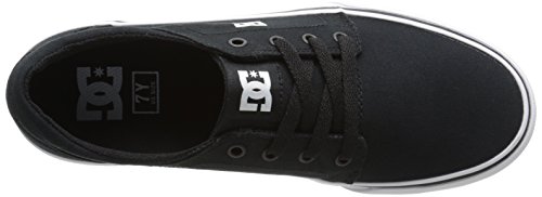 DC Shoes Trase TX, Zapatillas, Black White, 30 EU