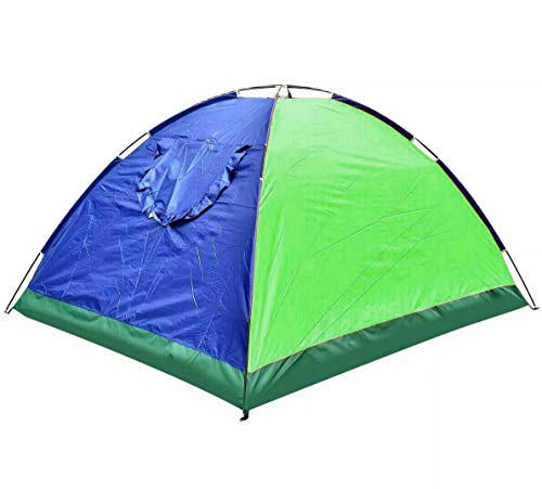 DED Tienda De Campaña para 2 Personas Impermeable Acampad Camping Carpa Multicolor