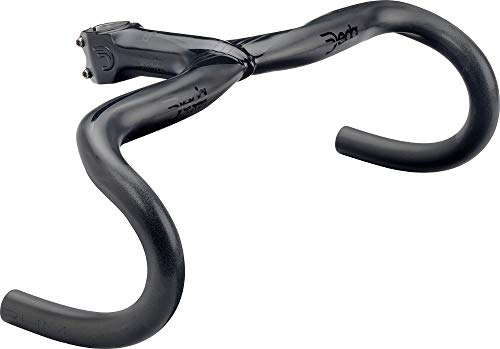 Deda Alanera-18 Manillar + Potencia, Unisex Adulto, Negro, 130 mm / 46 cm