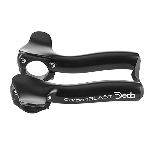 Deda CBLAST Acople Carbono, Unisex Adulto, Negro, 226 gr-Longitud: 135 mm