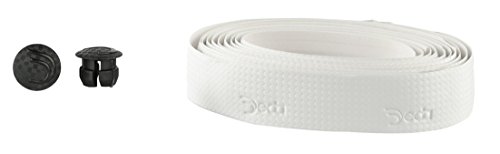 Deda Elementi DEDATAPEWHICARB Cinta de Manillar Carbono, Unisex, Blanco, Talla única