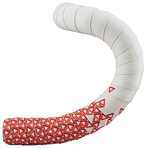 Deda Elementi Loop Cinta para Manillar, Unisex, Blanco y Rojo