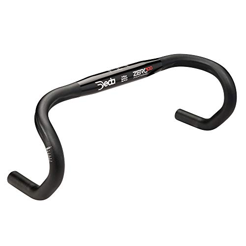 Deda Elementi Zero100 Anatomic Manillar, Unisex Adulto, Negro, 44 cm