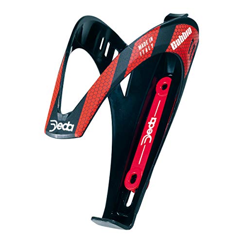 Deda Gabbia Porta Bidón, Unisex Adulto, Rojo, 40 gr